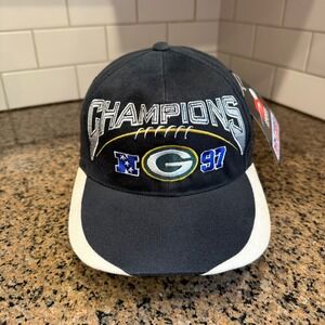 Vintage Green Bay Packers Champions 1997 NFL Pro‎ Line Sports Specialties Hat